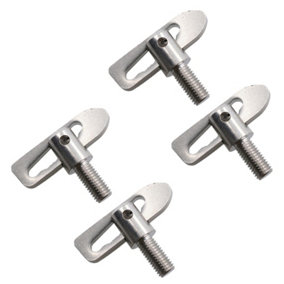 4pk M12 Threaded Stainless Steel Antiluce 19mm Fasteners Tailgate Drop Catch