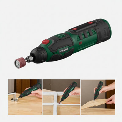 4V Cordless Rotary Tool with Accessories & USB-C Charger