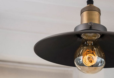 4w E27 ES Vintage Edison GLS LED Light Bulb 1800K T-Spiral Filament High CRI Dimmable - SE Home