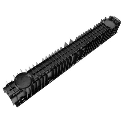 4x 1m Lengths Clark Drain CD422 new mesh grating A15 Drainage Channel with 1x Stopend & Outlet Pack CD402 & 1 Leaf Guard CD403