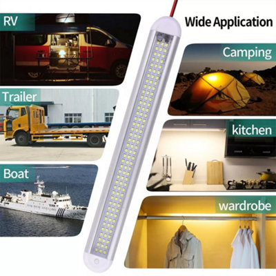 72 LED 4.5W 12V Led Strip Light Cupboard Wardrobe Bed Lamp LED Under Cabinet Nig
