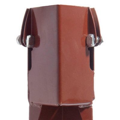 4x 75mm (3") Industrial Fence Post Repair Spike Support (Includes Free Driving Tool) 300mm