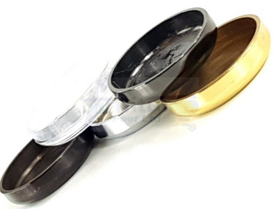 4x BRASS CASTOR COASTERS FURNITURE GLIDES FLOOR PROTECTOR FOR CASTORS CASCUP DIY at B Q