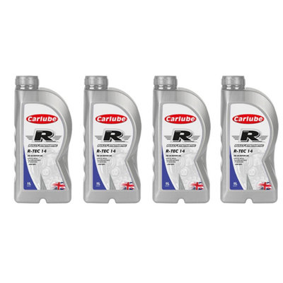 4x Carlube Engine Oil Triple R 5W20 C5 Fully Synthetic 1 Litre R-TEC 14 1L