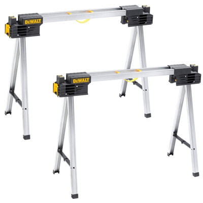 4X Dewalt Heavy Duty Portable Saw Horse Work Support Stands 2 Pairs DWST1-75676 - 4