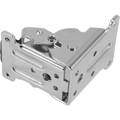 4x Folding Table Chair Leg Hinges 90 Degree Self-Locking Bracket Hinge Hardware