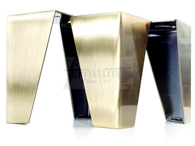 Brushed brass 2024 table legs