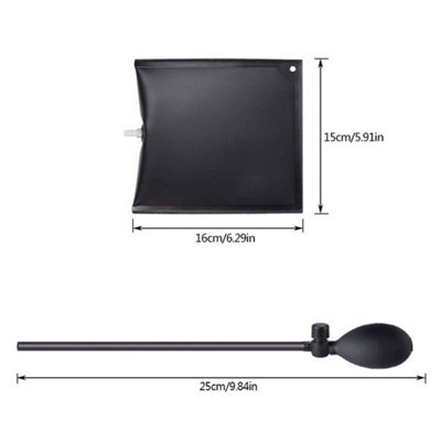 4x Inflatable Air Wedge Bag Pump Up Cushion Door Window Leveling Tool