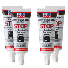 4x Liqui Moly Power Steering Stop Leak Treatment 35ml Rack Box Fluid Seal