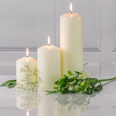 4x Prices Altar Candle - 15cm x 8cm - 75 Hours Burn Time