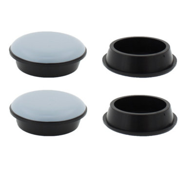 Castor cups rubber feet Castors floor protection B Q