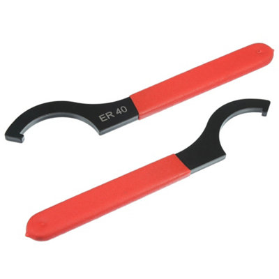 Universal Rear Shock Absorber Wrench - Double-Sided C-Spanner Tool For Adjusting