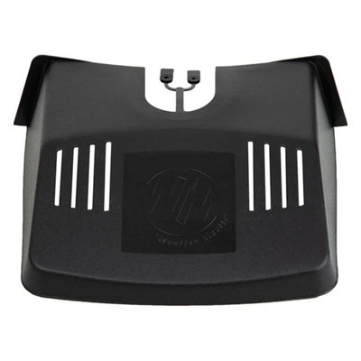4x Weather Resistant Black Ventilated Grid Drain Covers Prevents Blockages
