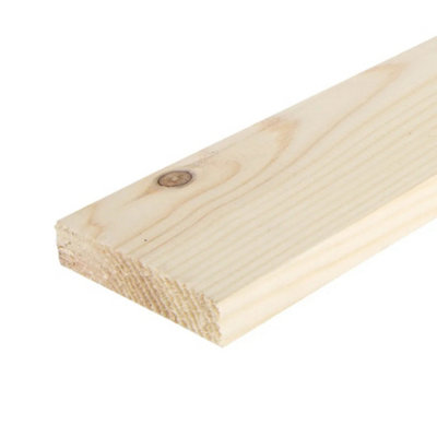 4x1 Inch Planed Timber (L)1500mm (W)94 (H)21mm Pack of 2