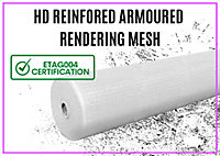 4X4Pro HD Reinforced Armoured Rendering and Plastering Mesh 1000mmX50mtr