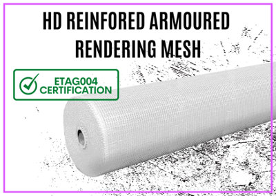 4X4Pro HD Reinforced Armoured Rendering and Plastering Mesh 1000mmX50mtr