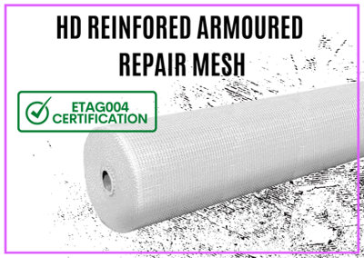 4X4Pro HD Reinforced Armoured Rendering and Plastering Mesh 200mmX 50mtr