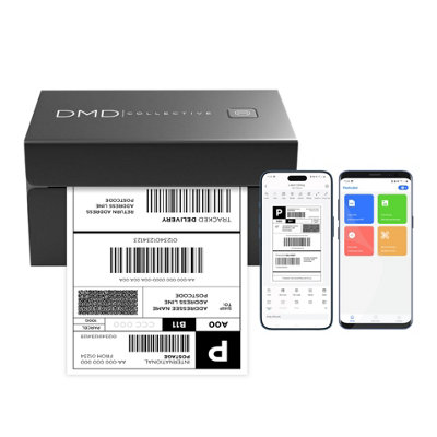 4x6 Thermal Label Printer, Shipping Label Printer, Bluetooth For All Couriers and Businesses