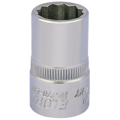 5/16" 1/2" Square Drive Elora Whitworth Bi-Hexagon Socket 24822
