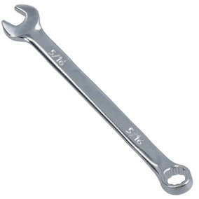 5/16in. Imperial SAE AF Combination Spanner Open Ended Ring Wrench Bi-hex