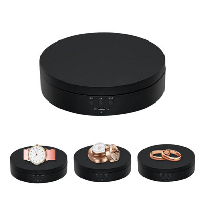 5.4 Inch Black Motorized Display Turntable, 360 Degree Rotating Stand ...