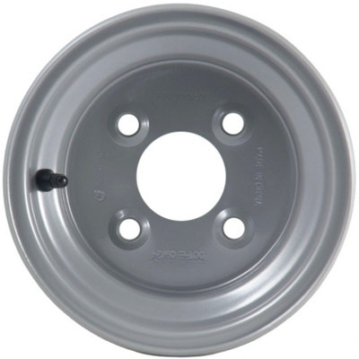 5.50x8 Steel Wheel Rim 4 stud Metric 100mm PCD 60mm Centre Hole 357kg ...