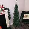 5.5ft (1.7m) Premier Spruce Pine Plain Green Slim Christmas Tree