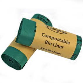 5-6L Compostable Bin Liners Plant-based