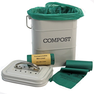 5-6L Compostable Bin Liners Plant-based - 3