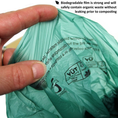 5-6L Compostable Bin Liners Plant-based - 5
