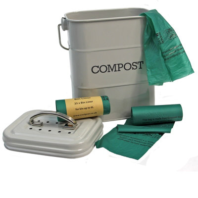 5-6L Compostable Bin Liners Plant-based - 7