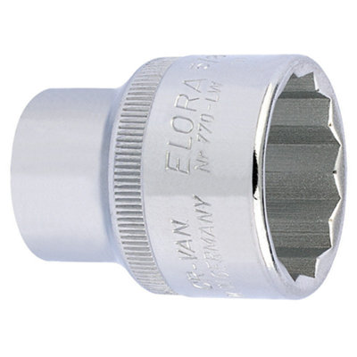 5/8" 1/2" Square Drive Elora Whitworth Bi-Hexagon Socket 24872