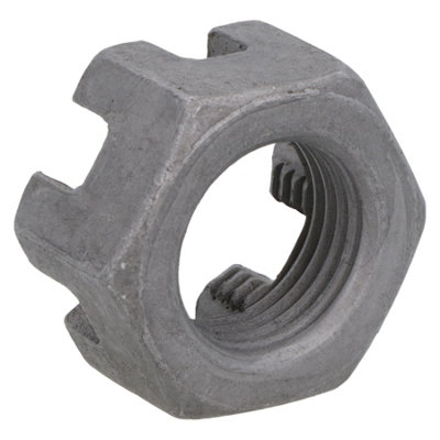 AB Tools 5/8 UNF Slotted Castle Nut For Trailer Wheel Hubs Castellated Hub Bearing Nut