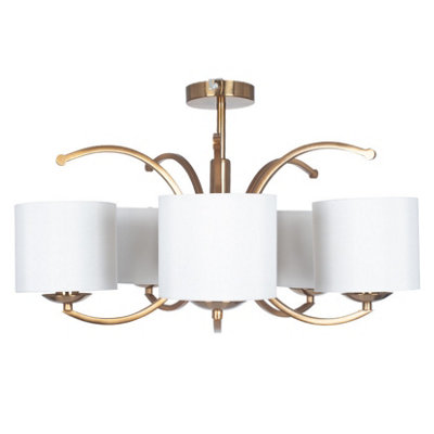 5 Arm Ceiling Chandelier Lights