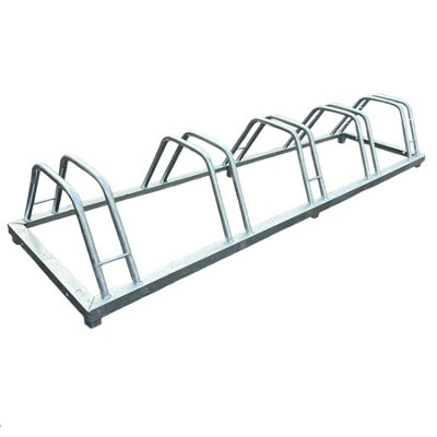 5 Bike Cycle Stand Holder Floor Rack 157 x 40cm Wall Mounting Storage Parking