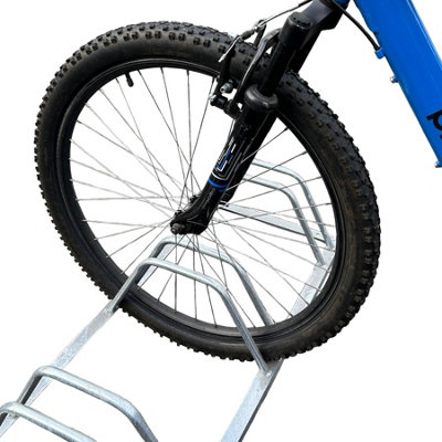 5 Bike Cycle Stand Holder Floor Rack 157 x 40cm Wall Mounting Storage ...