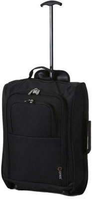 5 Cities Set of 2 Hand Luggage Set Including Ryanair Cabin Approved 21"/55cm Trolley Bag & 40x20x25 Ryanair Maximum Holdall
