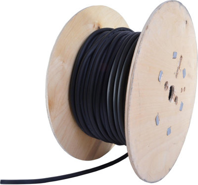 5 CORE 4.0mm H07RN-F FLEXIBLE OUTDOOR CABLE BLACK (1m), 6385P