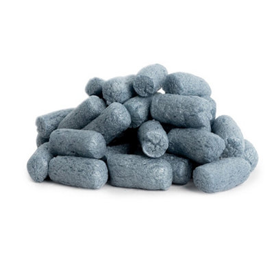 5 Cubic Ft Grey Eco Flo Biodegradable Packing Peanuts Protective Void Loose Fill Postal Mailing Packaging - 3