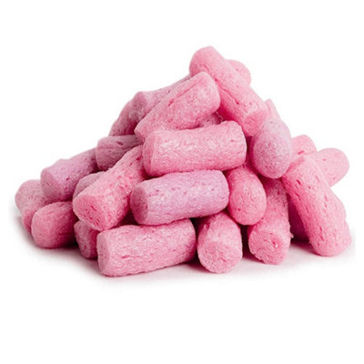 5 Cubic Ft Pink Eco Flo Biodegradable Packing Peanuts Protective Void Loose Fill Postal Mailing Packaging - 3