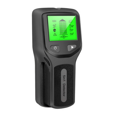 5-in-1 Stud Finder with HD LCD Display-Detects Wood,AC Wire,Metal Studs ...