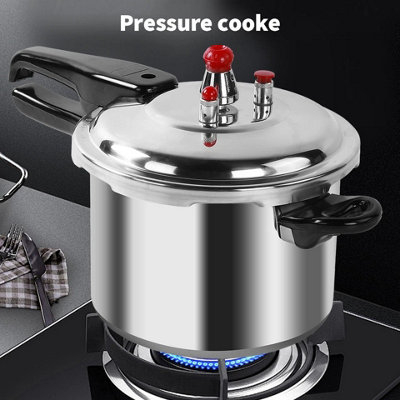 5 Liter Aluminum Dual Handle Pressure Cooker for Home and Catering Kitchens