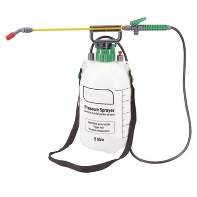 5 Litre Ready To Use Patio Cleaner & Pressure Sprayer Set Perfect For ...