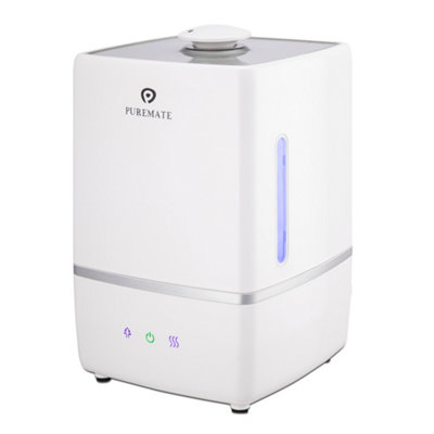 5 Litre Ultrasonic Cool and Hot Mist Humidifier with Ioniser and Aroma Diffuser