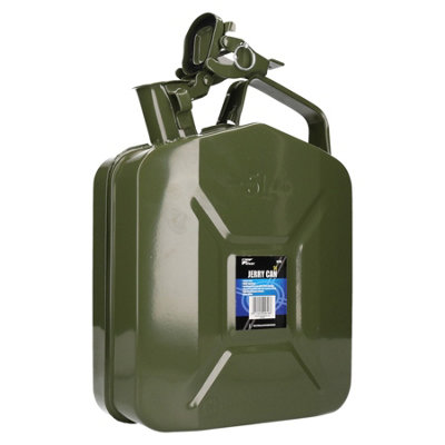 5 LTR Metal Fuel Jerry Can Holder Storage for Petrol Diesel Oil Container