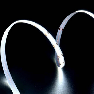 5 meters, 12V COB LED Strip Lights 4000K (Power Supply Not Included)