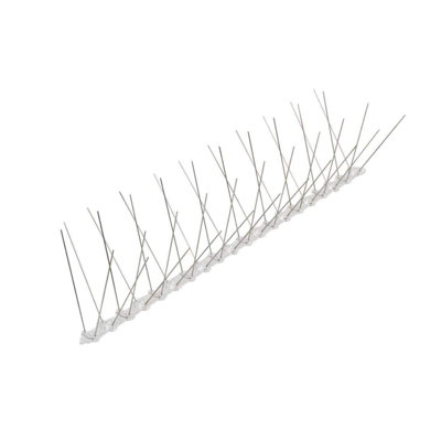 5 Metre Stainless Steel & Polycarobonate Bird Spikes - Deterrent Anti Perch Control Repeller - Birds Controller
