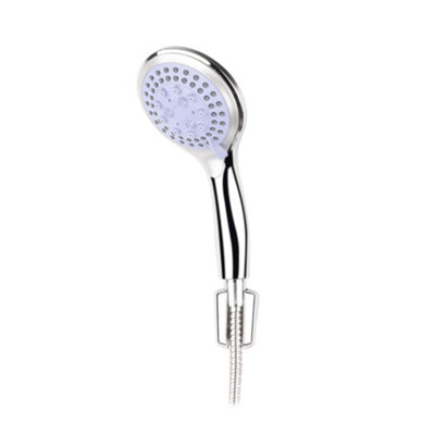 5 Mode Shower Head & Hose Set In Chrome