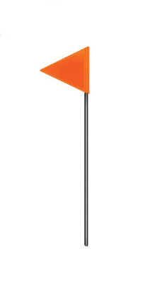 5 Mole Trap Flag Markers Hi Visibility Easy Find Lawn Markers UV Resistant 30cm