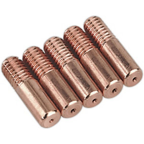 5 PACK 0.6mm Contact Tip for MB14 Welding Torches - MIG Welding Contacts